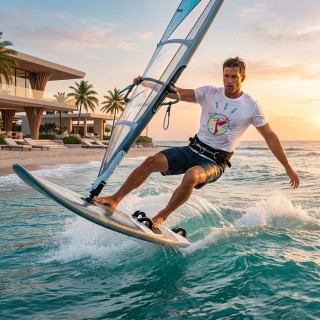 T-shirt imprimé colibri