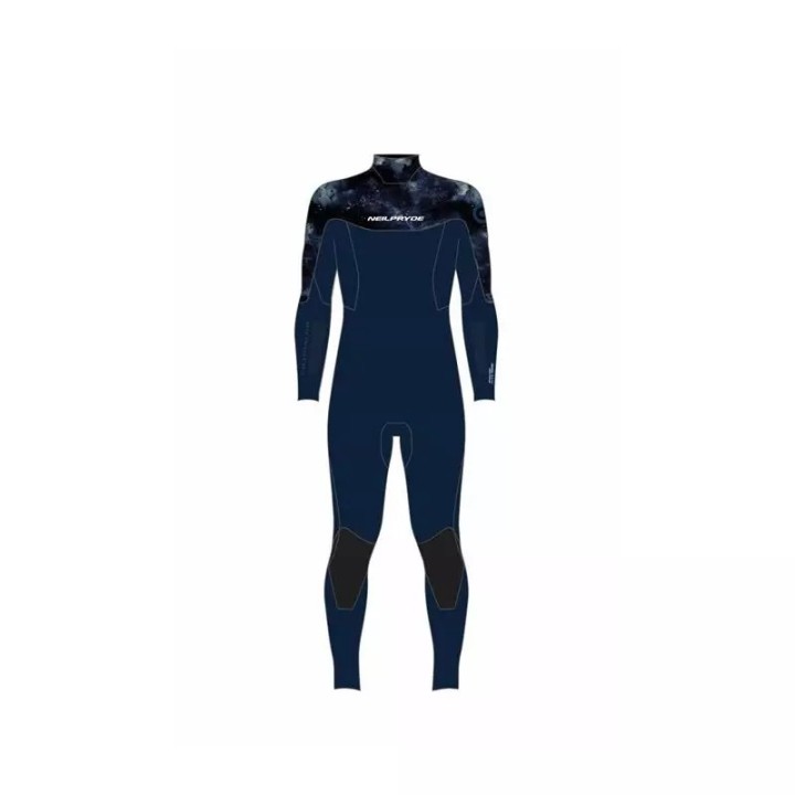 Combinaison intégrale NEILPRYDE Wizard 5/4 Back Zip Deepblue/Space